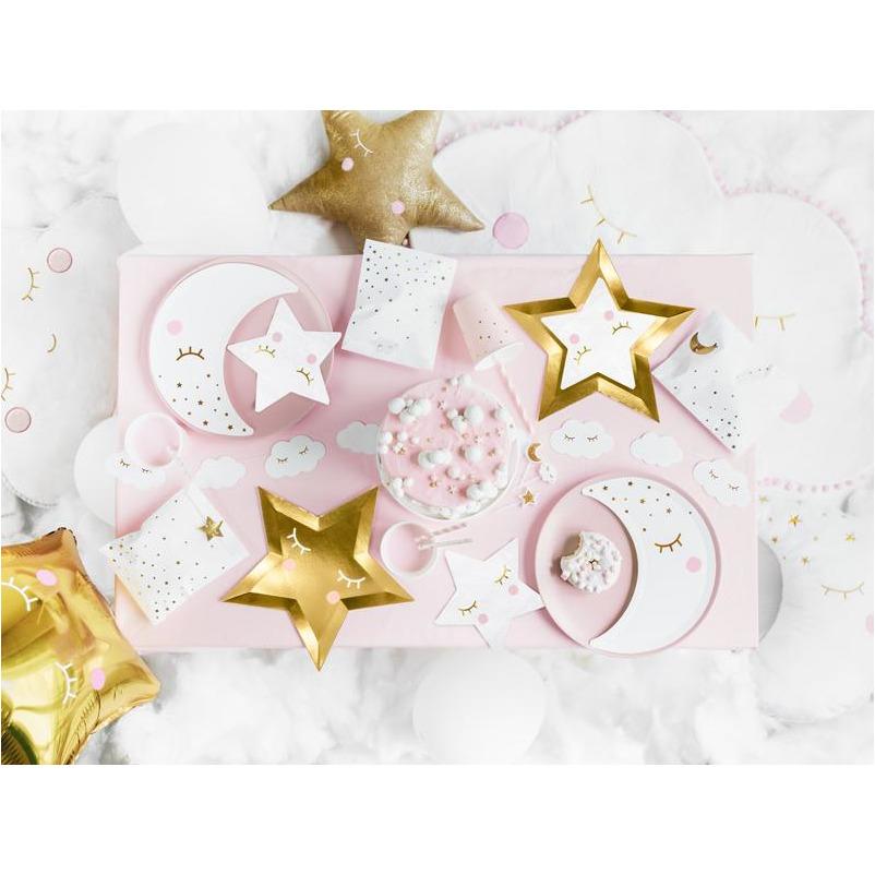 Party Deco Torebki na słodycze Little Star 6 szt. - 4kidspoint.pl