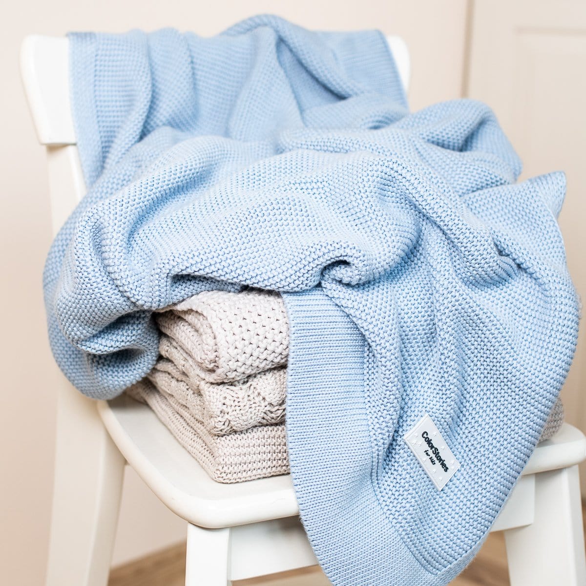 ColorStories Kocyk bambusowy Bamboo S Baby Blue