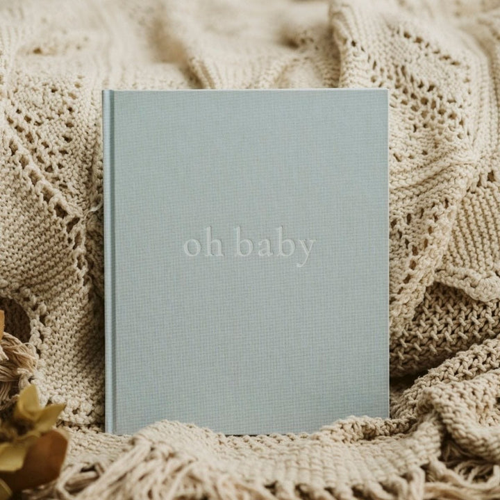 Mommy planner Pamiętnik dziecka oh baby Baby Blue
