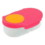 B.box Mini Lunchbox pojemnik na przekąski Strawberry Shake Róż - 4kidspoint.pl