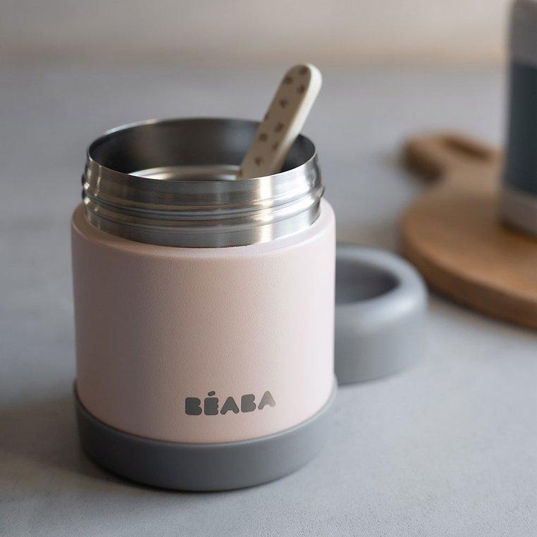 Beaba Termos 300 ml dark mist/light pink - 4kidspoint.pl