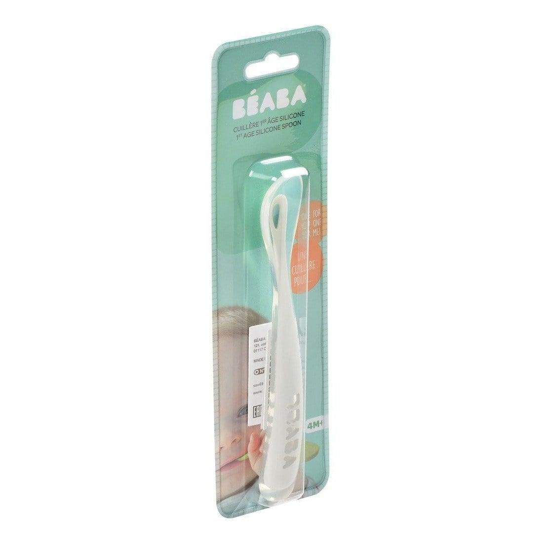 Beaba Łyżeczka silikonowa 4m+ light mist - 4kidspoint.pl