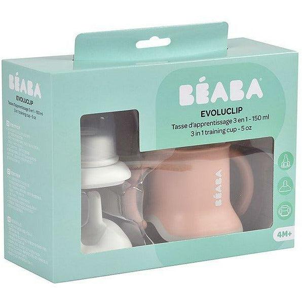Beaba Kubeczek ewolucyjny treningowy 3 w 1 old pink - 4kidspoint.pl