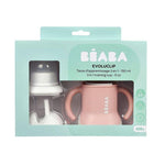 Beaba Kubeczek ewolucyjny treningowy 3 w 1 old pink - 4kidspoint.pl