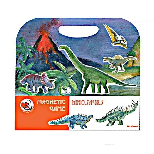 Egmont Toys Układanka magnetyczna Dinozaury