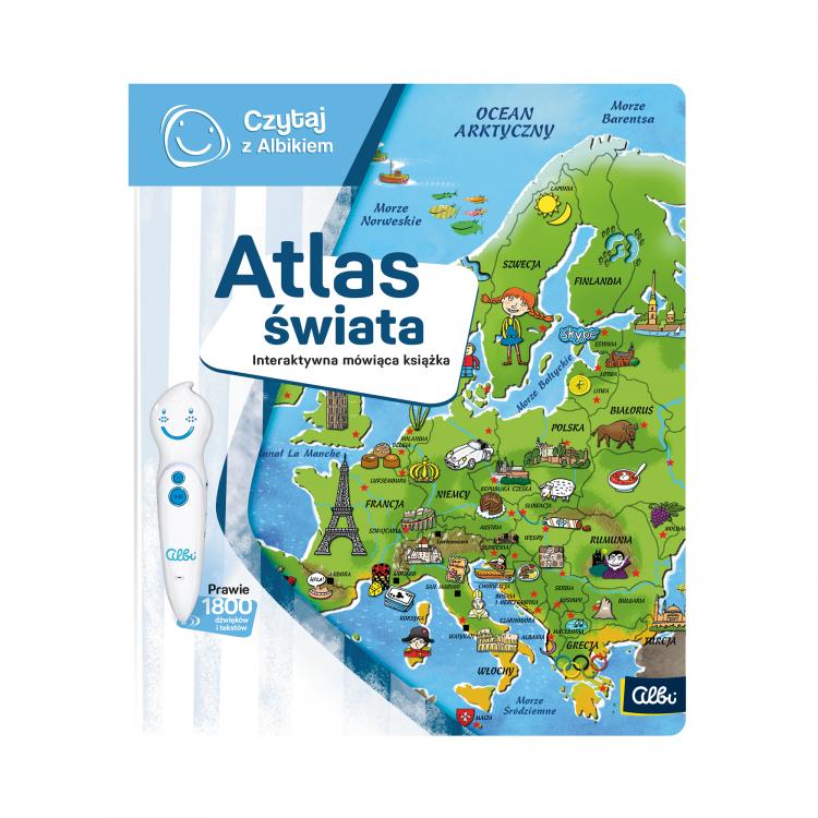 Albi książka Atlas Świata