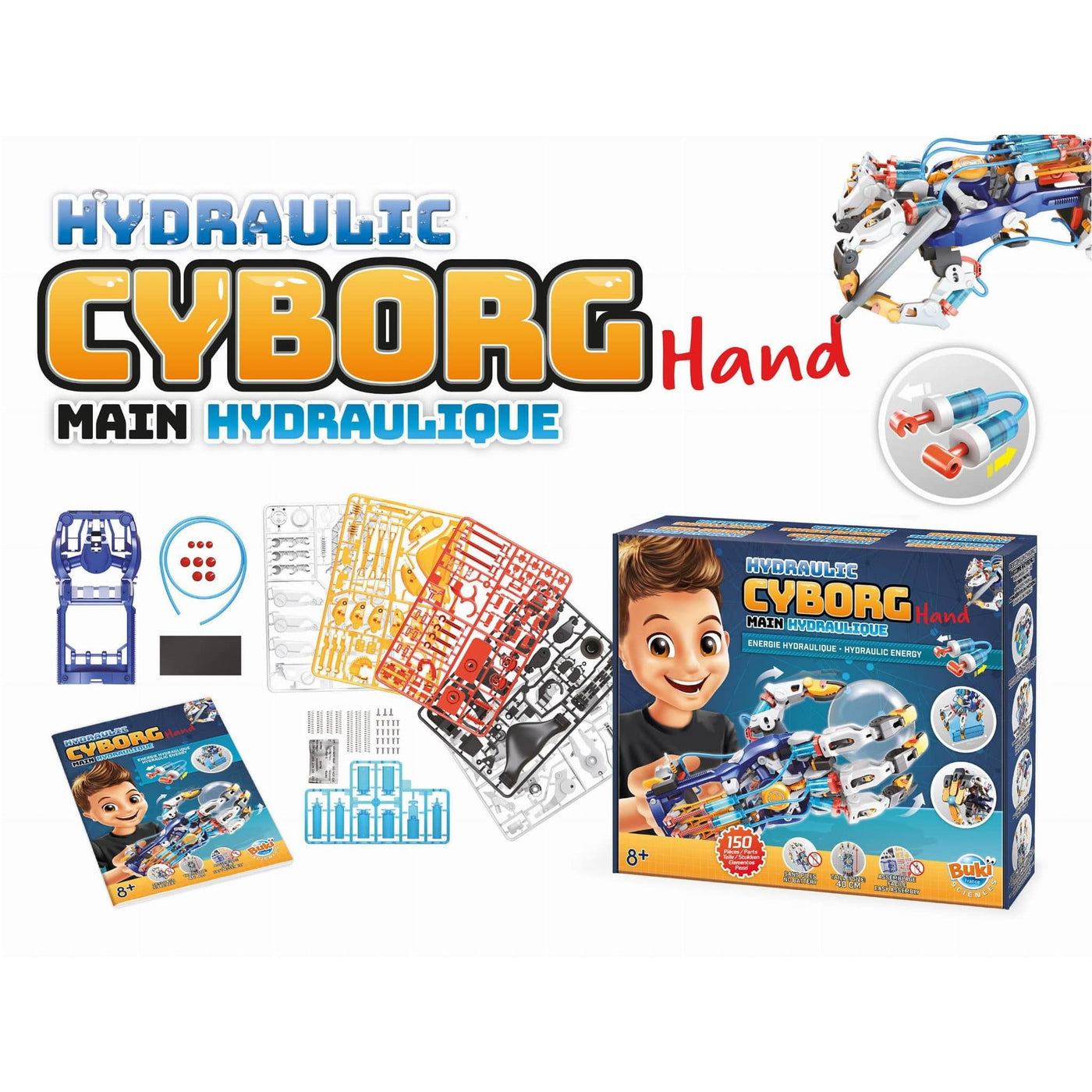 Buki Zestaw Hydrauliczna ręka cyborga