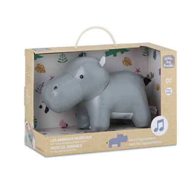 Little Big Friends Przytulanka i pozytywka Hipopotam Sam