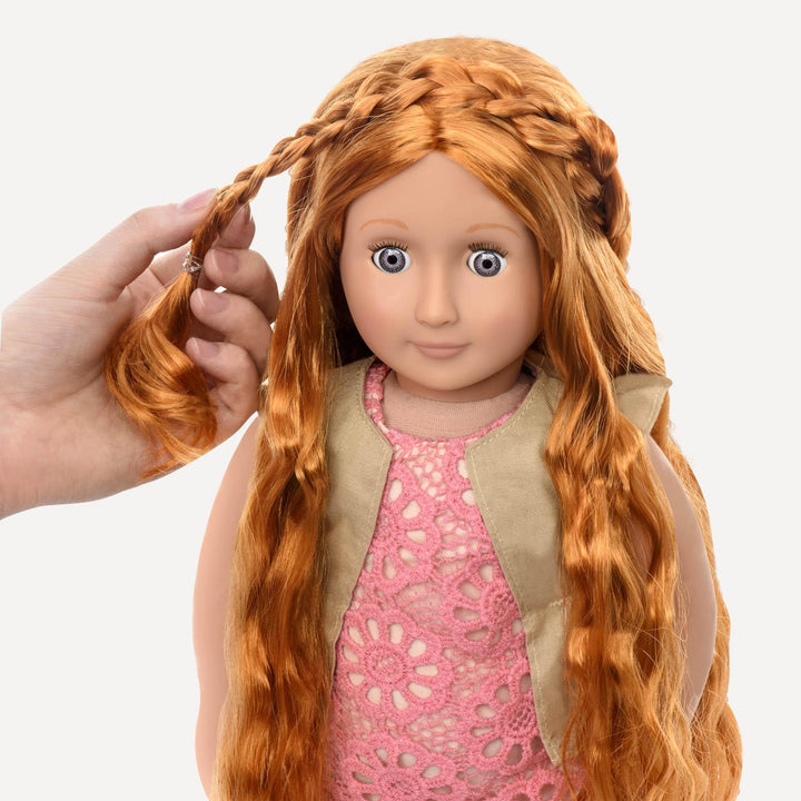 Our Generation Lalka da dzieci Patience z regulowanymi włosami 46cm