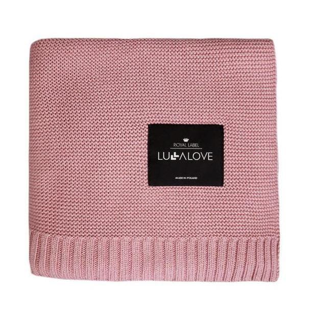 Lullalove Bambusowy koc 120x100 cm piwonia - 4kidspoint.pl