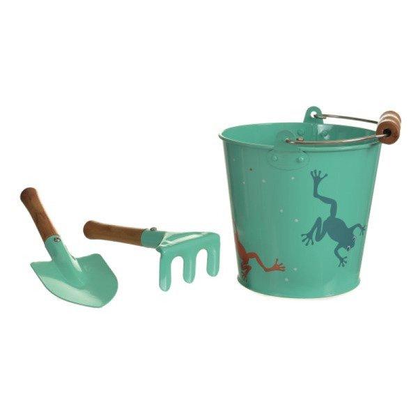 Egmont Toys Metalowy zestaw 3 szt. do zabawy w piasku w ogrodzie