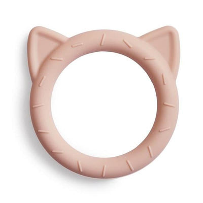 Mushie Gryzak silikonowy bransoletka Cat Blush