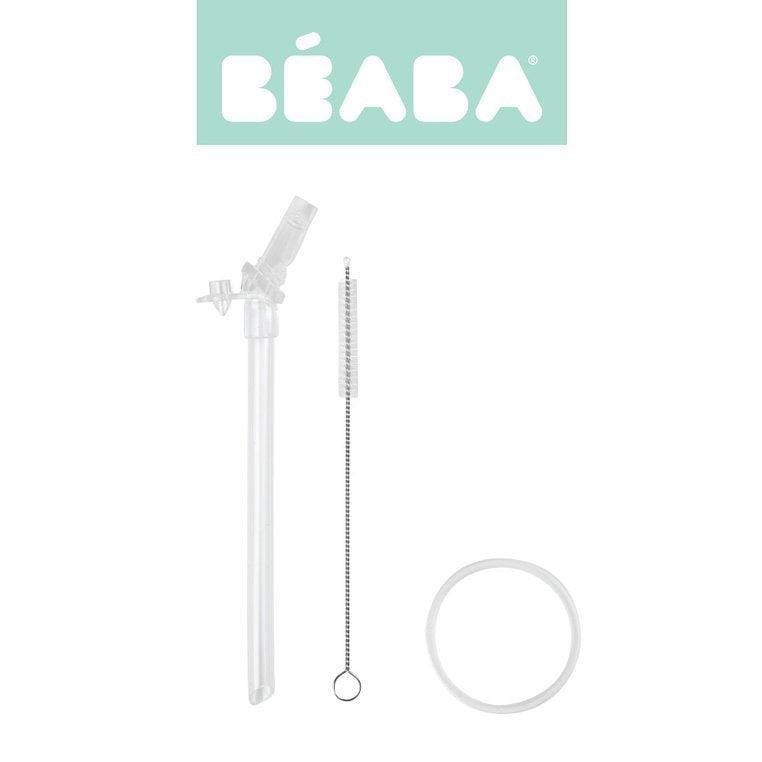 Beaba Zestaw akcesoriów do butelek - kubków niekapków stalowych 250 ml i tritanowych 300 ml - 4kidspoint.pl