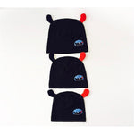 Lullalove Czapeczka dla maluszka MRB z uszkami i emblematem 0-1 m-cy - 4kidspoint.pl