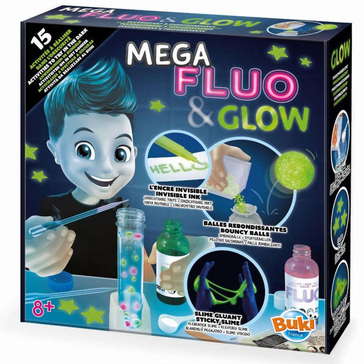 Buki Mega laboratorium Fluo & Glow 8+