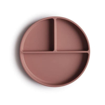 Mushie Talerzyk silikonowy Cloud Mauve