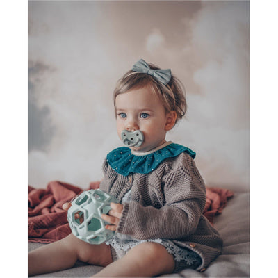 Hevea Smoczek okrągły kauczukowy 3-36 msc Gorgeous grey - 4kidspoint.pl