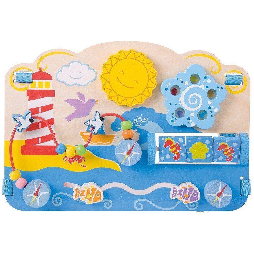 Bigjigs Toys Tablica manipulacyjna dla dzieci Morze