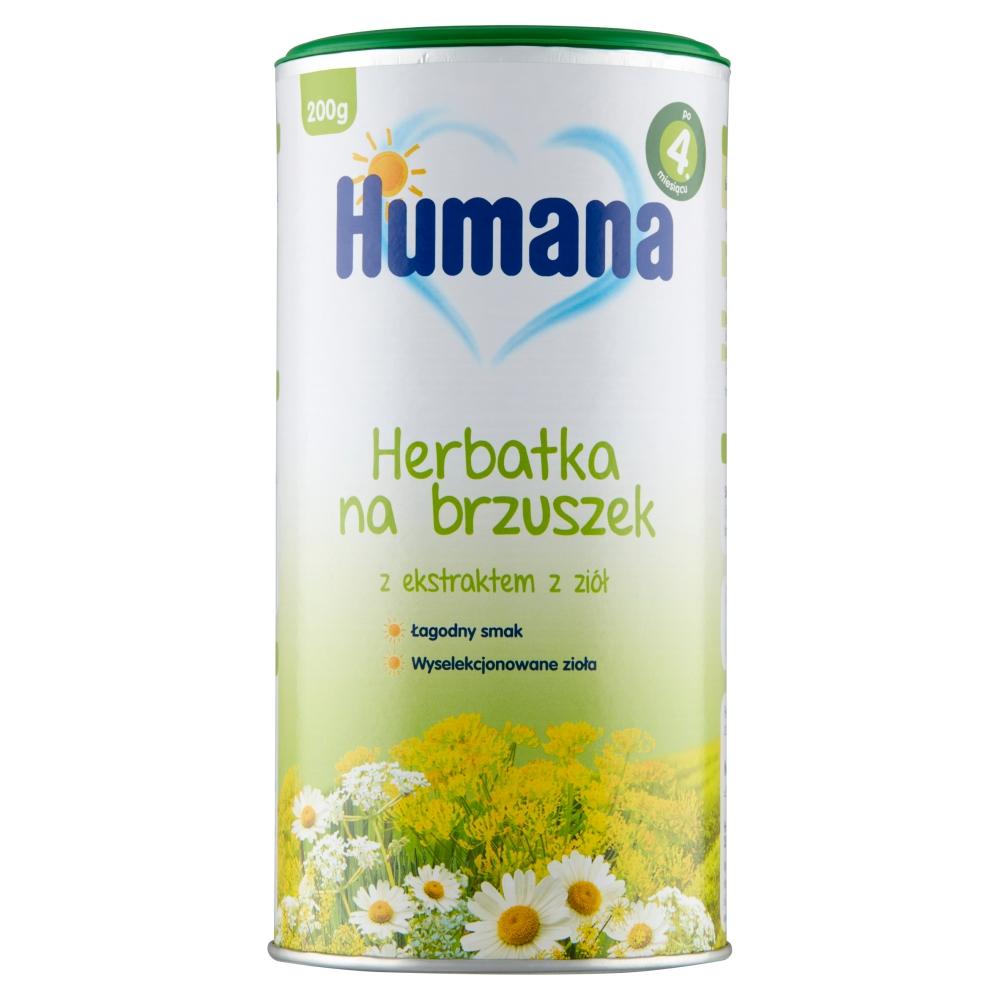 Humana Herbatka na brzuszek z ekstraktem z ziół po 4 miesiącu 200 g