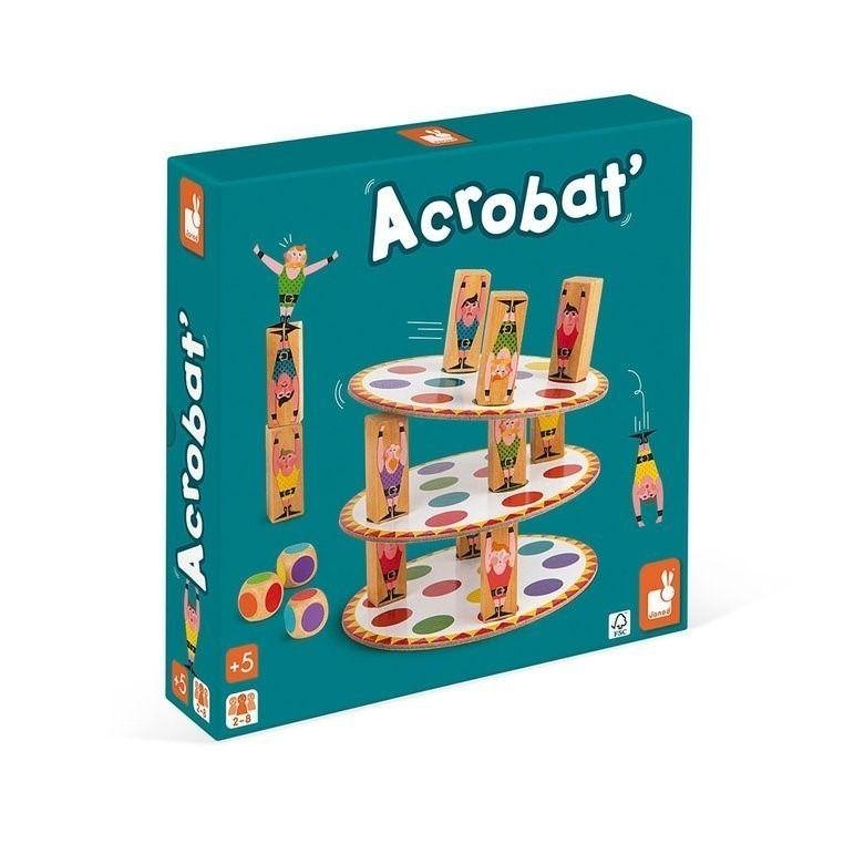 Janod Gra zręcznościowa Akrobaci - 4kidspoint.pl
