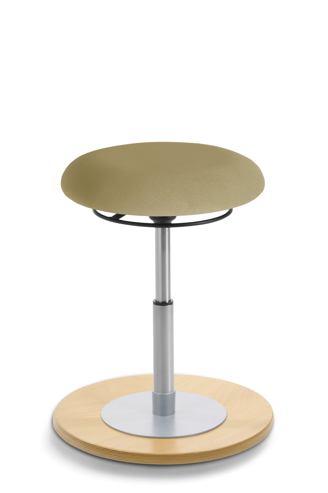 Mayer MyErgosit Taboret Krzesło Stołek balansujący okrągły 39-52cm podstawa sklejka naturalna 1151 N - 4kidspoint.pl