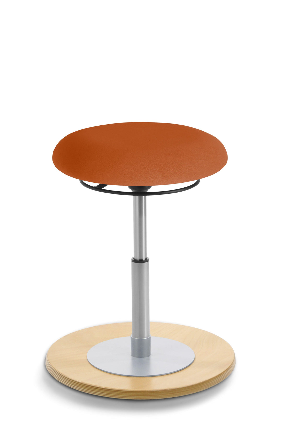 Mayer MyErgosit Taboret Krzesło Stołek balansujący okrągły 39-52cm podstawa sklejka naturalna 1151 N - 4kidspoint.pl