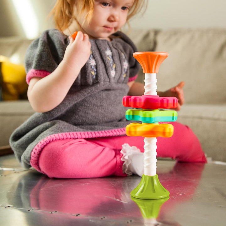 Fat Brain Toys Zakręcona zabawka dla maluchów MinniSpinny