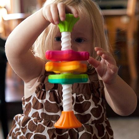 Fat Brain Toys Zakręcona zabawka dla maluchów MinniSpinny