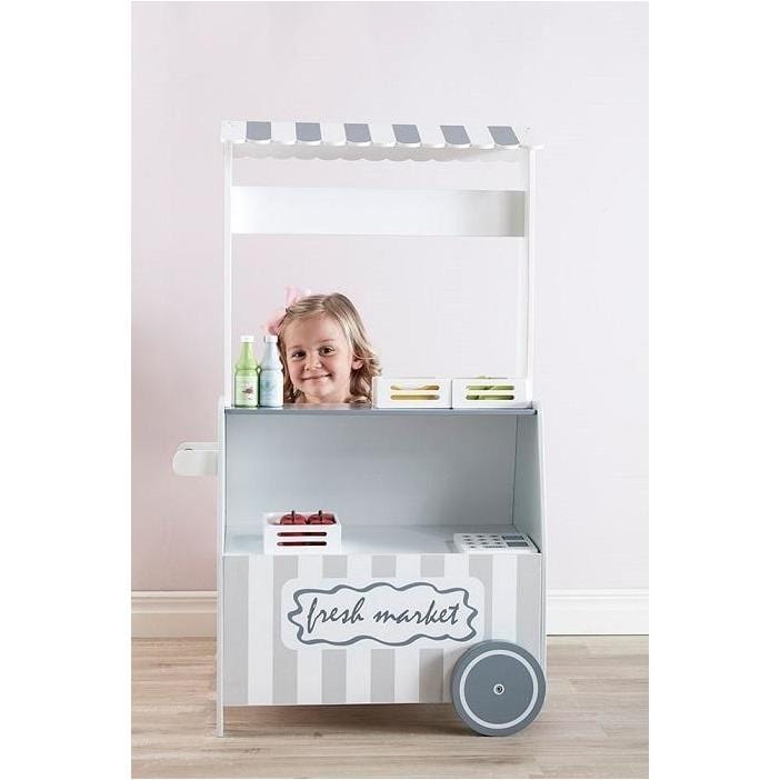 Kids Concept Skrzynka Drewniana z Jabłkami