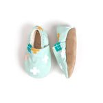 Papcie Swiss Cross Mint 0-3 m Titot - 4kidspoint.pl