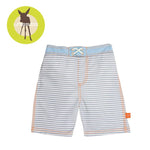 Lassig Spodenki do pływania z wkładką chłonną Small Stripes UV 50+ (18 mc) - 4kidspoint.pl