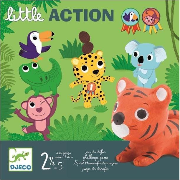 Djeco Gra edukacyjna Little Action 2+