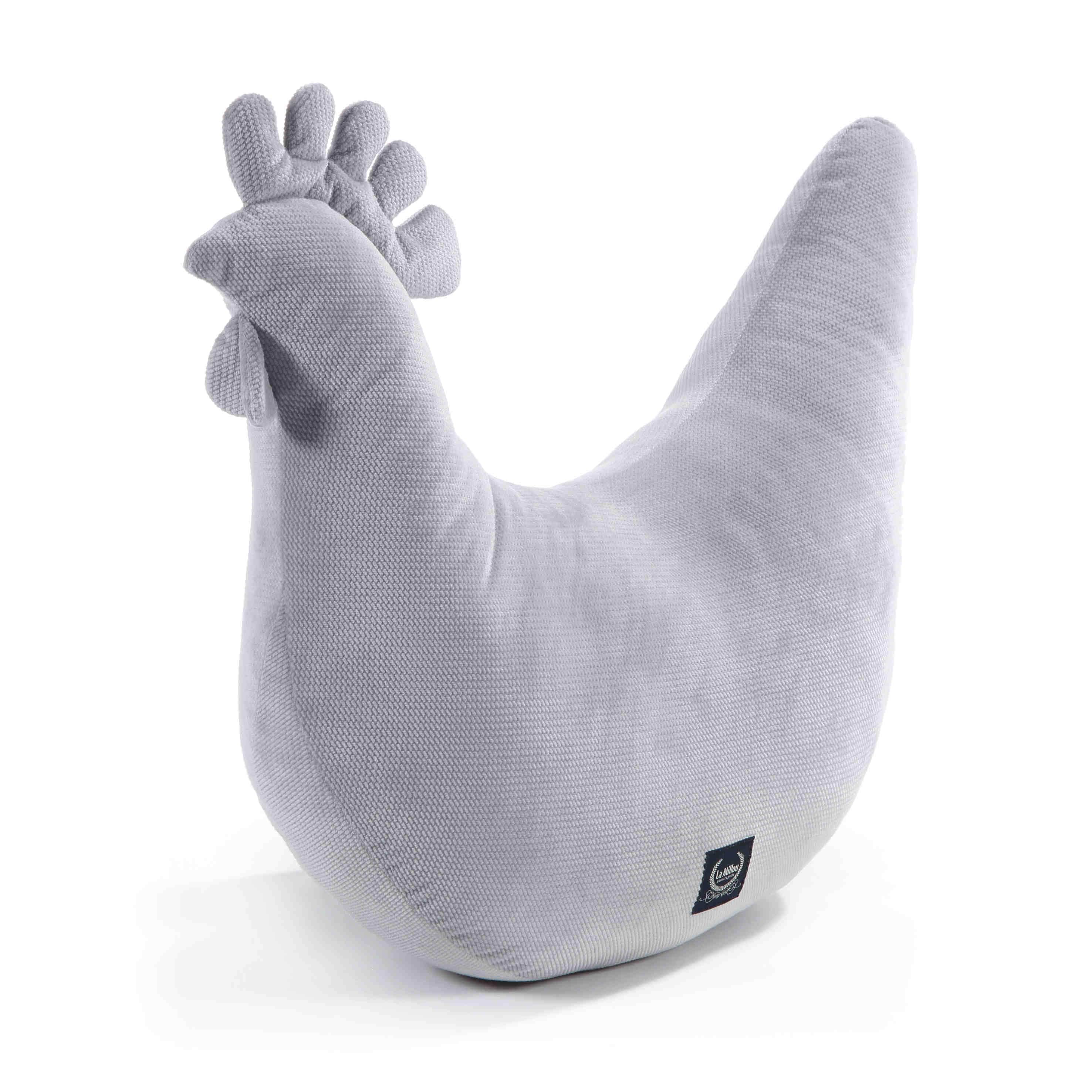 La Millou Kura Babci Dany Poduszka do karmienia Velvet Colection Dark Grey