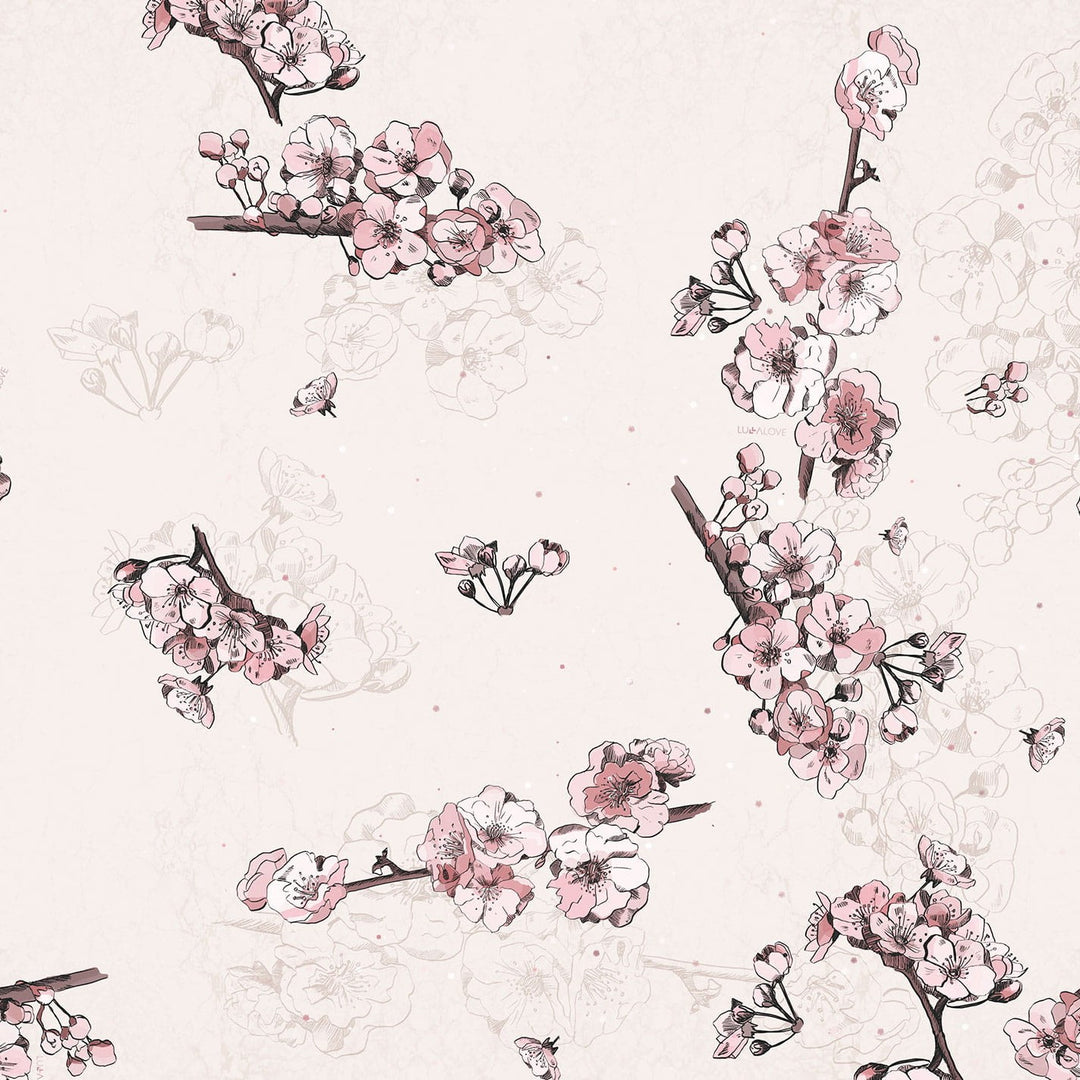 Lullalove Rożek niemowlęcy z falbanką - Sakura