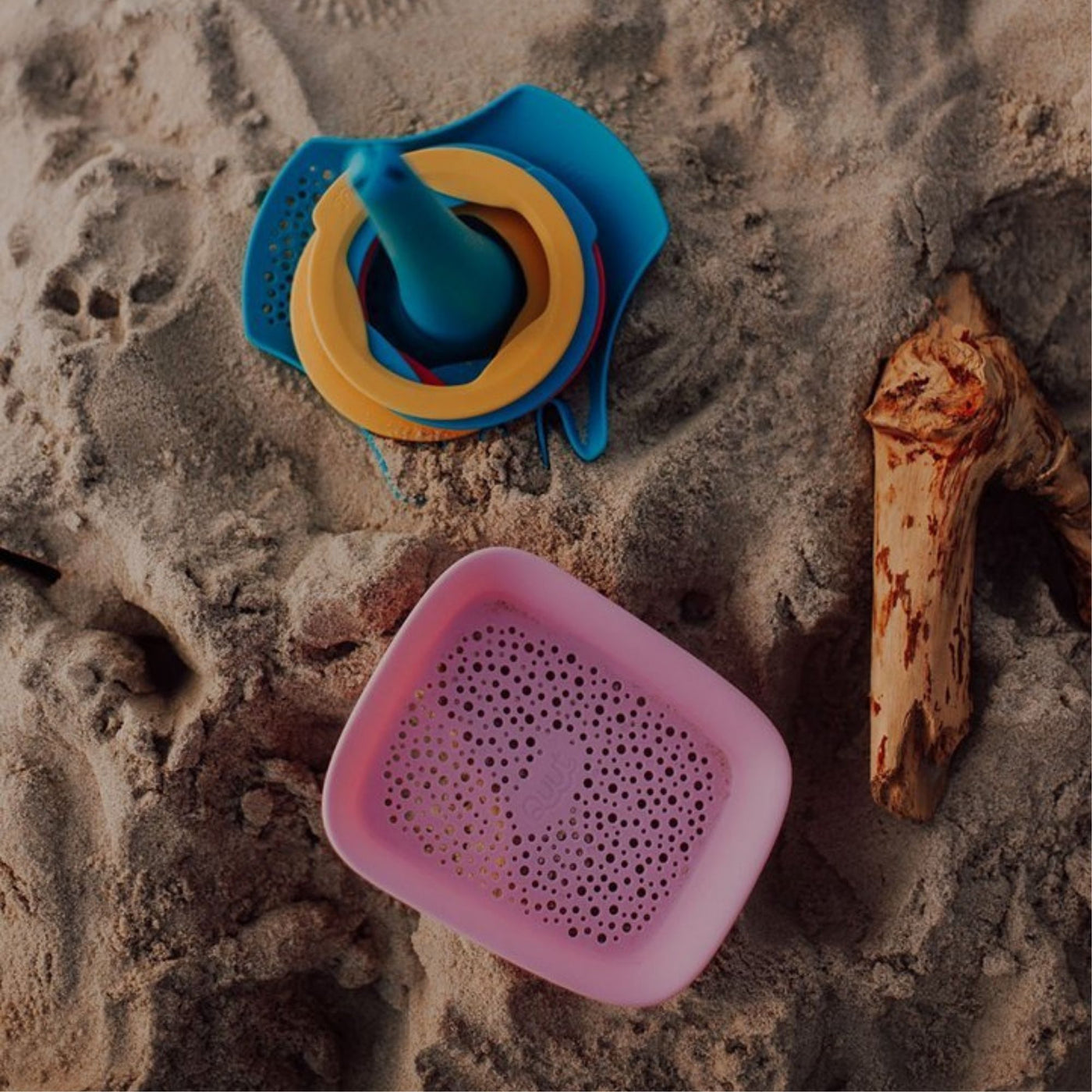 QUUT Zabawki do piasku Triplet + Ringo + Magic Sharpers Sun w worku - 4kidspoint.pl