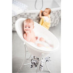 Shnuggle Wanienka Baby wiaderko z piankowym oparciem szara
