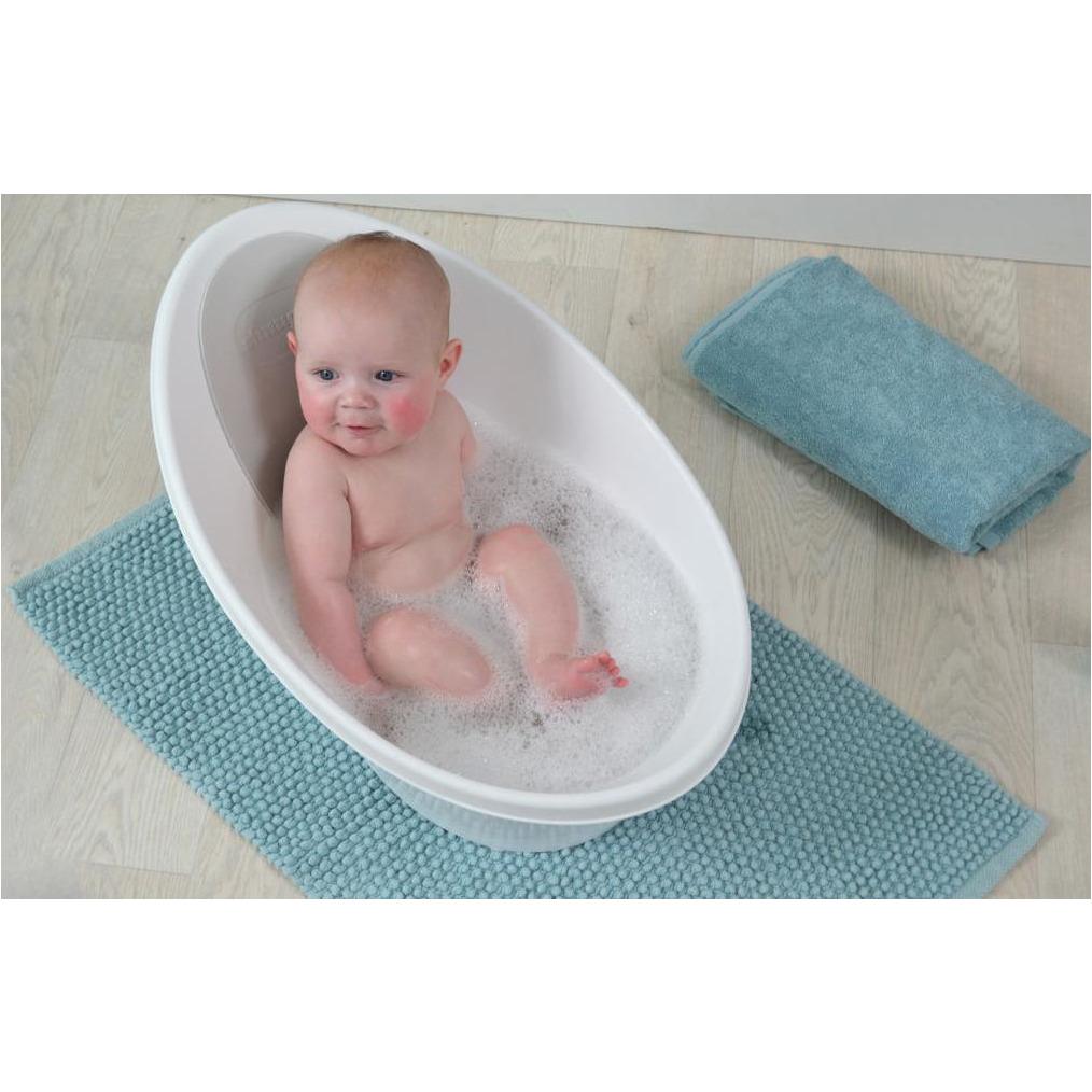 Shnuggle Wanienka Baby wiaderko z piankowym oparciem szara