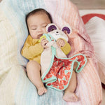 B.Toys Uroczy kocyk przytulanka dou dou dla niemowląt króliczek