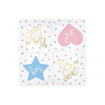 Party Deco Serwetki Boy or Girl 20 szt. - 4kidspoint.pl