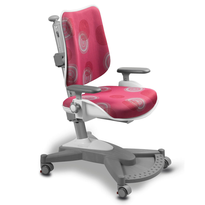Mayer Ergonomiczne krzesło rosnące z dzieckiem MyChamp różowe kółka