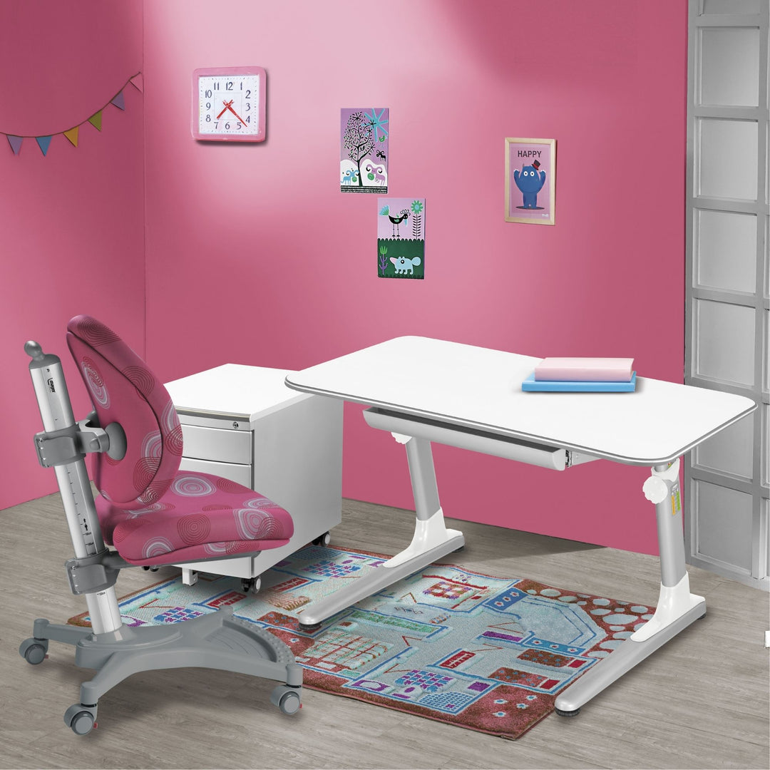 Mayer Ergonomiczne krzesło rosnące z dzieckiem MyPony różowe