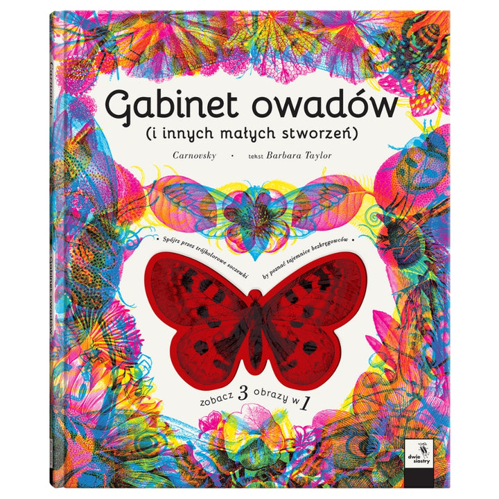 Wydawnictwo dwie siostry Gabinet owadów (i innych małych stworzeń) książka dla dzieci