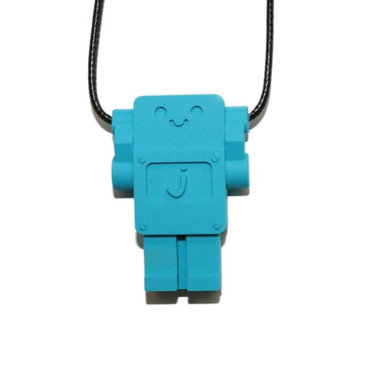 Jellystone Designs Gryzak dla dziecka terapeutyczny Robot niebieski