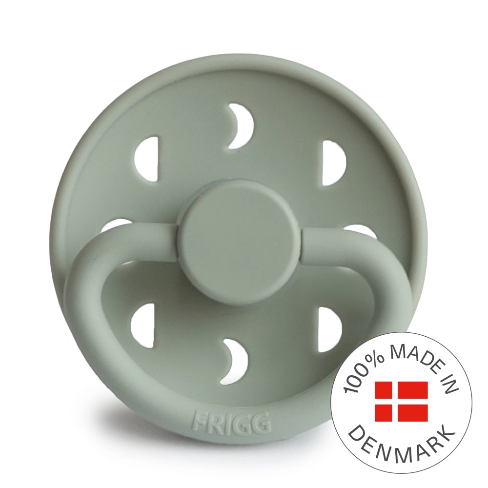 Frigg Smoczek dla niemowlaka moon silikon sage rozmiar 1