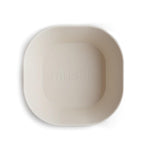 Mushie Miseczki dla dzieci Square Ivory