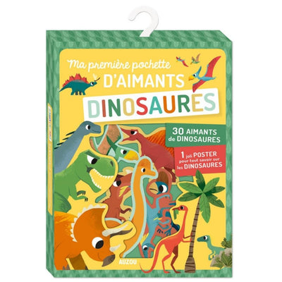Auzou Magnesy puzzle magnetyczne Dinozaury