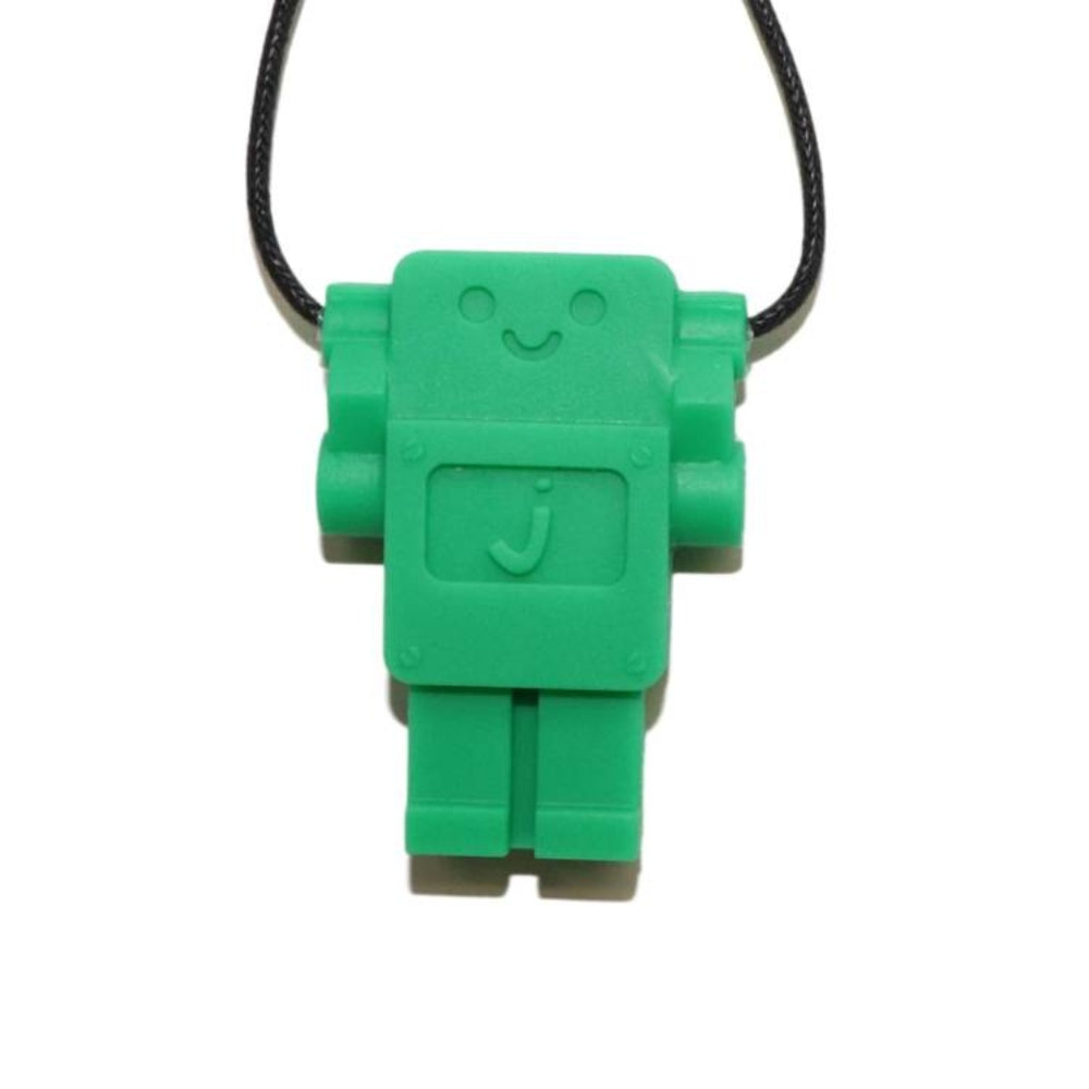 Jellystone Designs Gryzak dla dziecka terapeutyczny Robot zielony