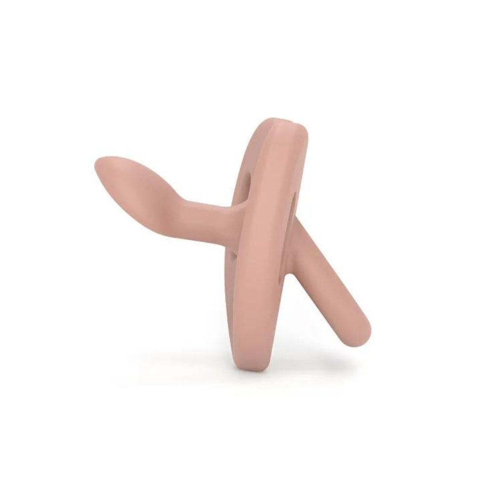 Suavinex Silikonowy Smoczek dla niemowlaka anatomiczny SX Pro Colour Essence Niebieskim 6-18m