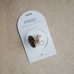 Frigg Smoczek dla niemowlaka kauczukowy 2pak Daisy Biscuit/Cream 6m+