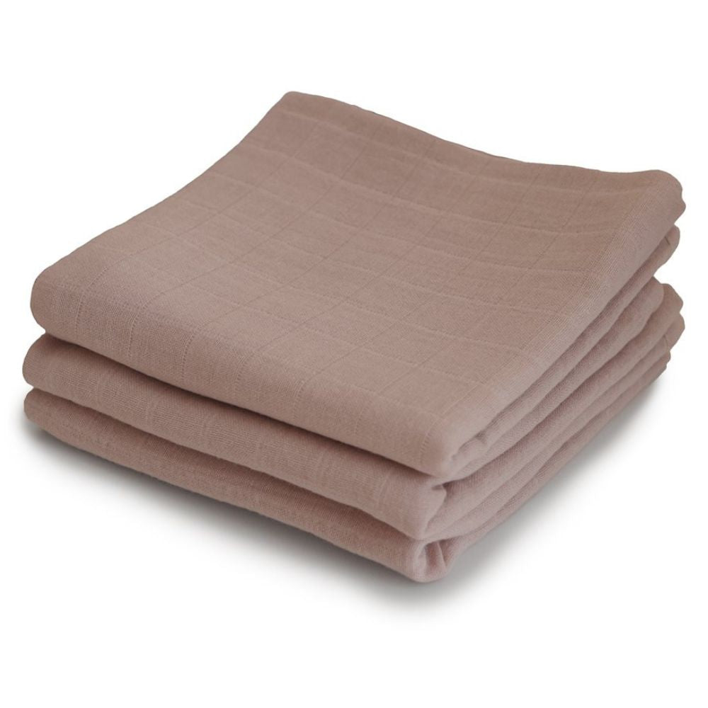 Mushie Pieluszki Muślinowe 3-Pack Natural